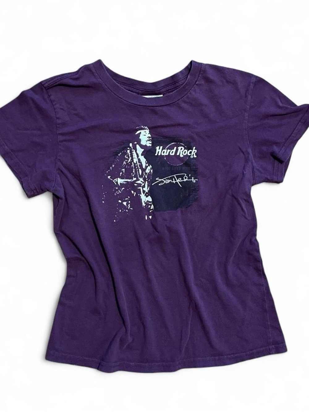 Hard Rock Cafe Jimi Hendrix Purple Graphic Tee